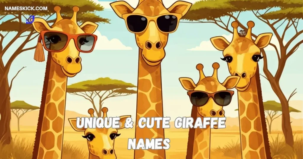 Best & Cute Giraffe Names