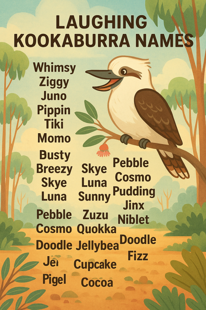 800+ Laughing Kookaburra Names 