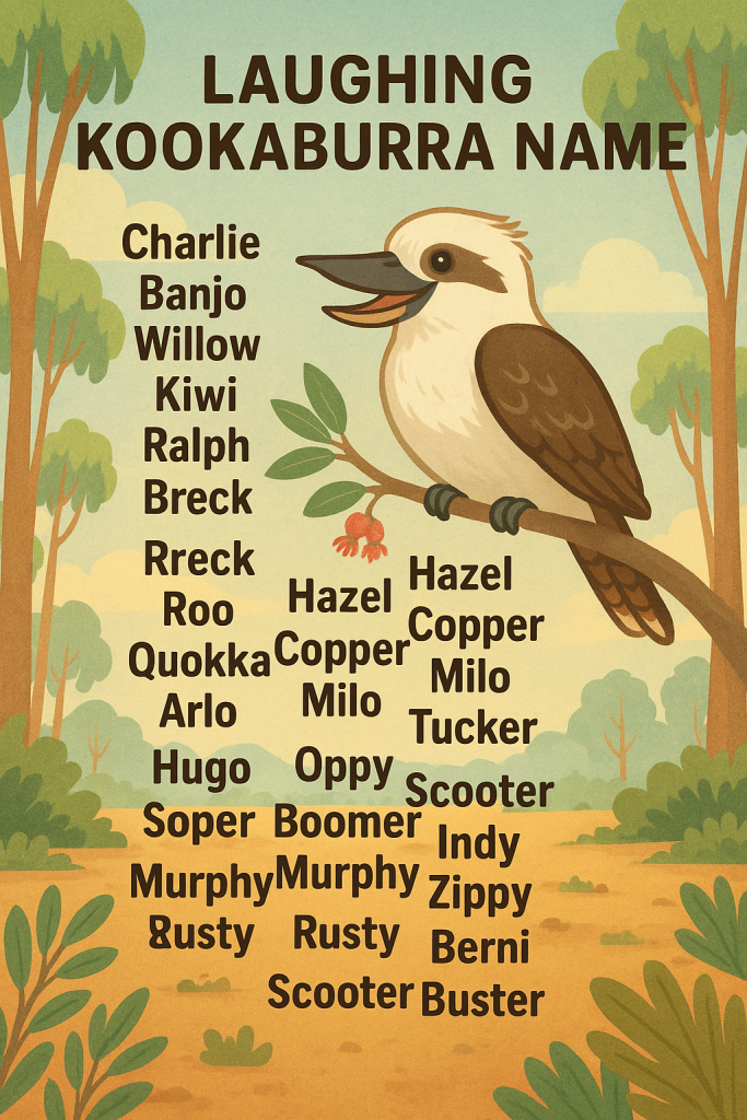 800+ Laughing Kookaburra Names 