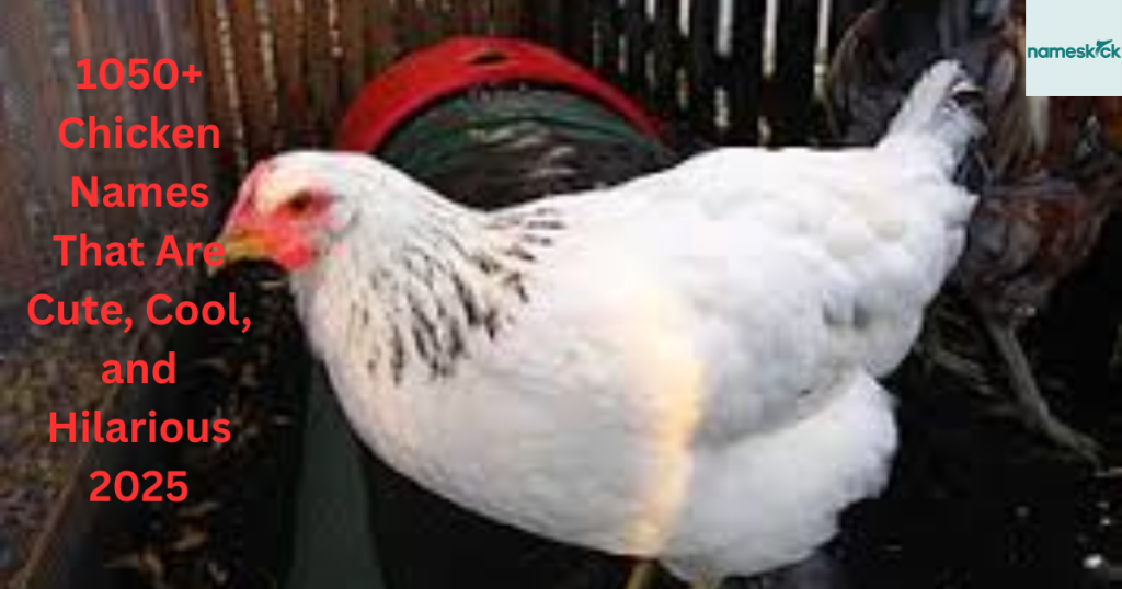 1050+ Chicken Names That Are Cute, Cool, and Hilarious 2025
