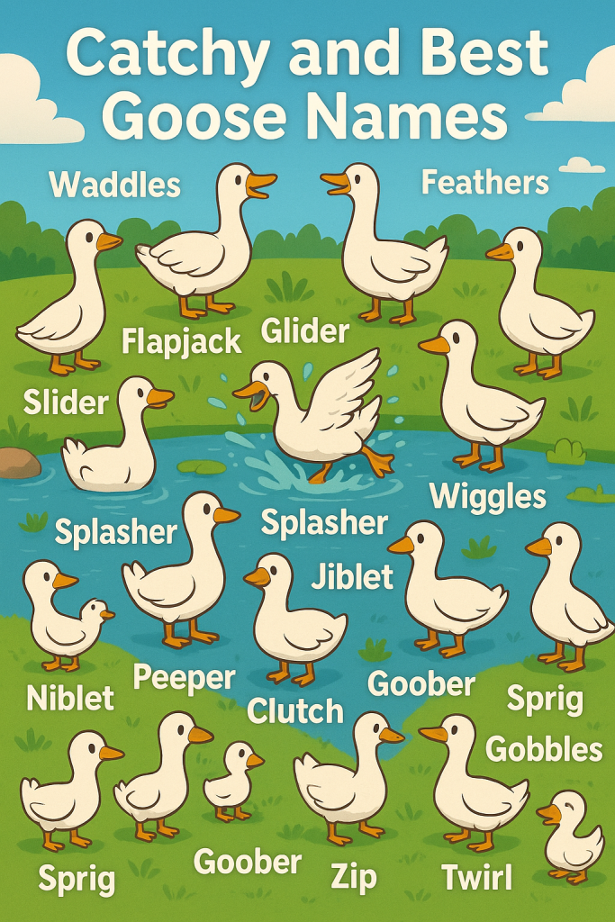 500+ Catchy and Best Goose Names with Unique Meanings
