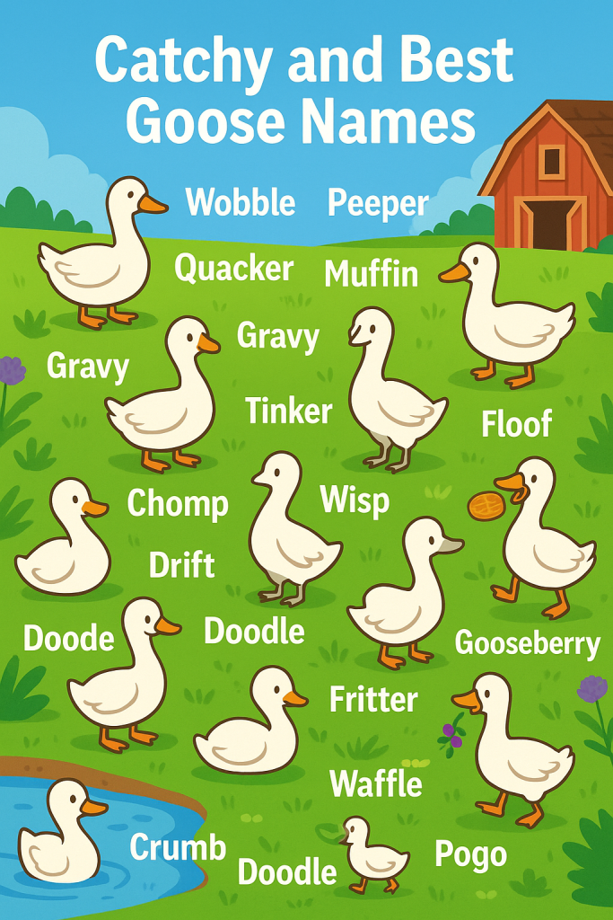 500+ Catchy and Best Goose Names with Unique Meanings