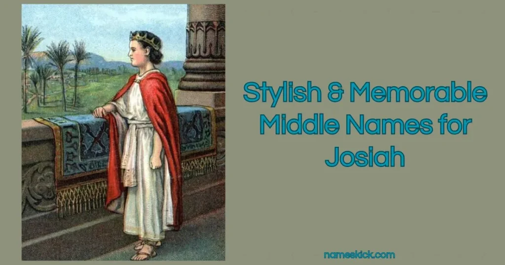 Stylish & Memorable Middle Names for Josiah