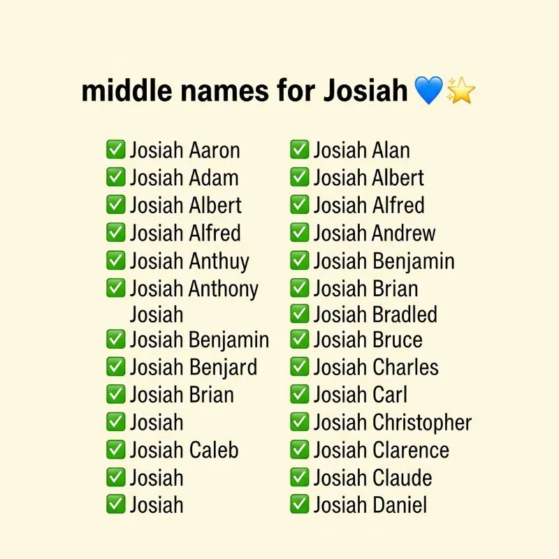 Flat lay of parenting book, coffee cup, and baby name brainstorm list with Josiah