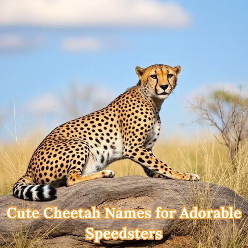 Cute Cheetah Names for Adorable Speedsters