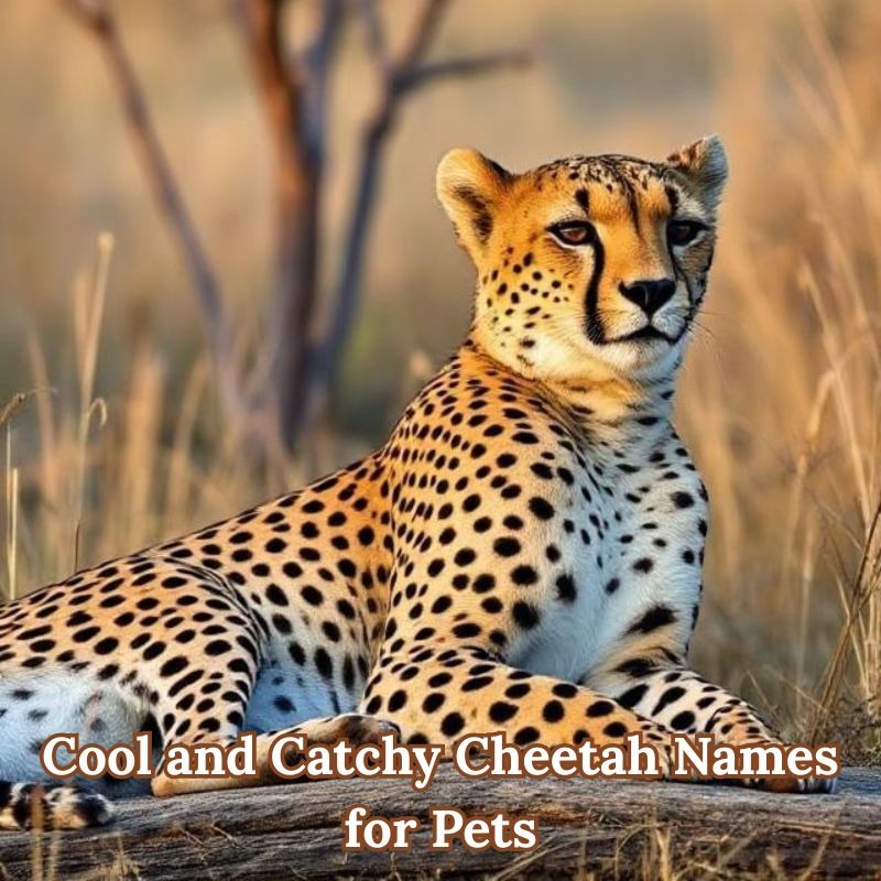 Cool and Catchy Cheetah Names for Pets