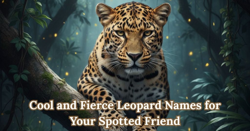 500+ Cool and Fierce Leopard Names for Your Spotted Friend Leopard Names