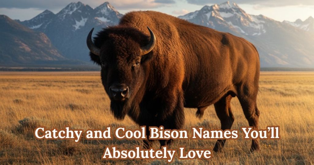 Bison Names