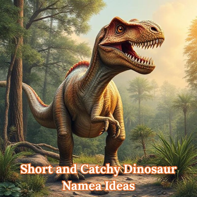 Short and Catchy Dinosaur Names Ideas