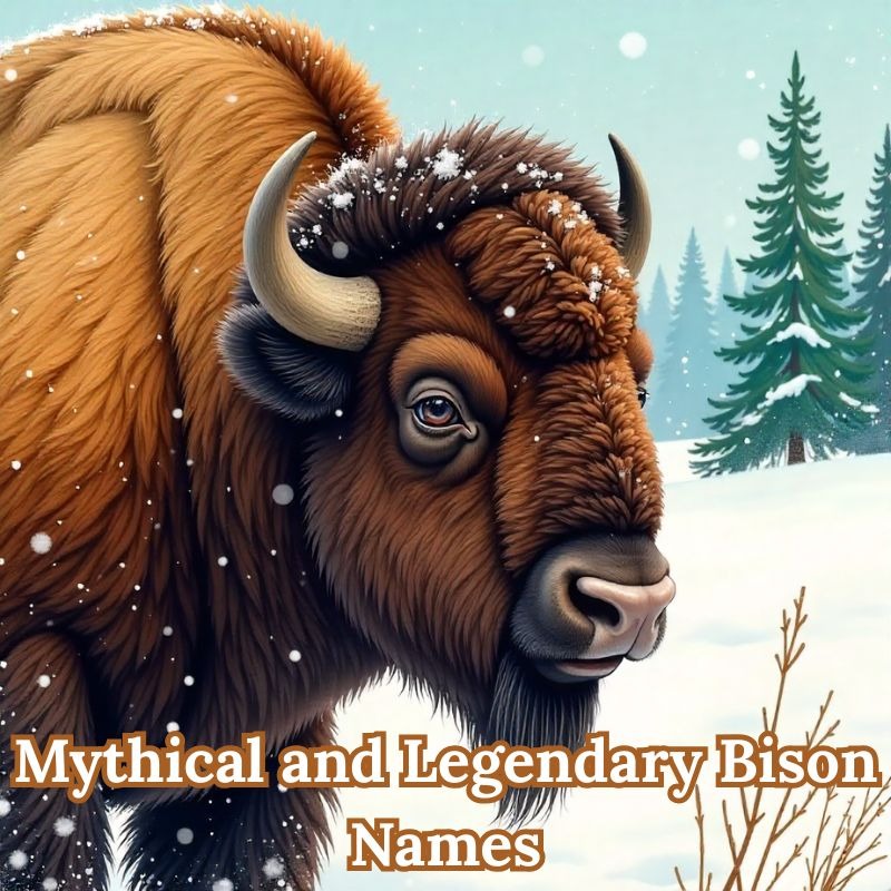 Mythical and Legendary Bison Names