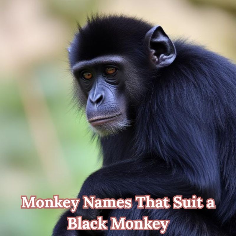 Monkey Names That Suit a Black Monkey