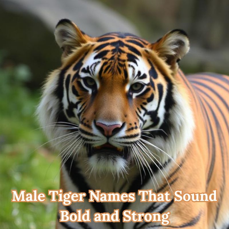 Male Tiger Names That Sound Bold and Strong