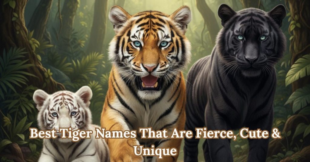 500+ Best Tiger Names That Are Fierce, Cute & Unique Tiger Names