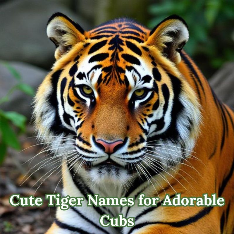 Cute Tiger Names for Adorable Cubs
