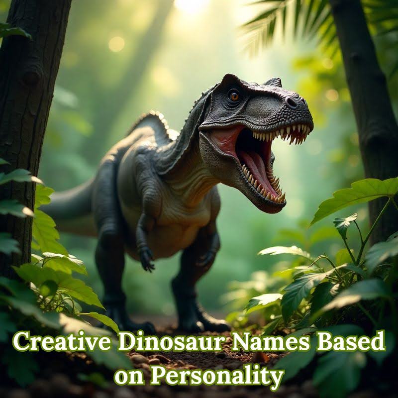 Creative Dinosaur Names Based on Personality