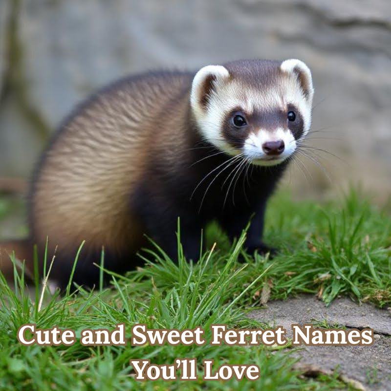 Cute and Sweet Ferret Names You’ll Love