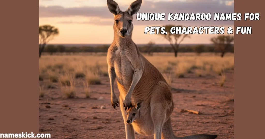 1200+ Unique Kangaroo Names for Pets, Characters & Fun Unique Kangaroo Names for Pets, Characters & Fun