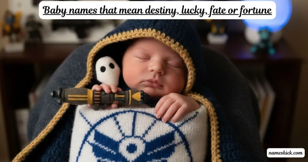 Baby names that mean destiny, lucky, fate or fortune