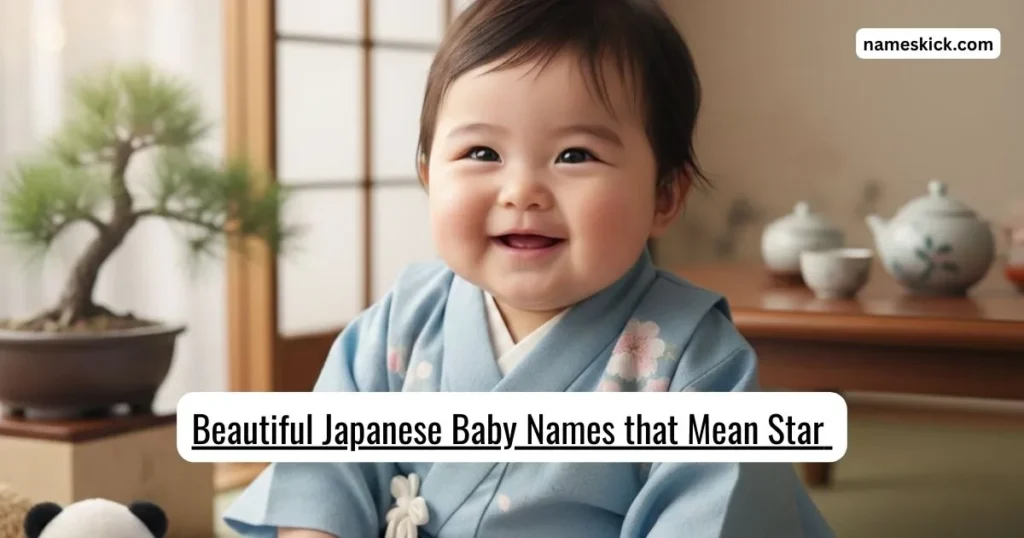 Beautiful Japanese Baby Names that Mean Star
