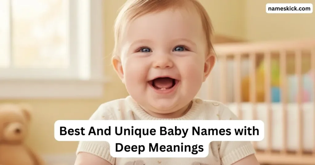 Best And Unique Baby Names with Deep Meanings