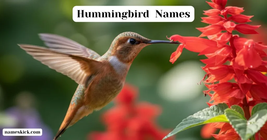Unique Hummingbird Names for Every Feathered Friend
