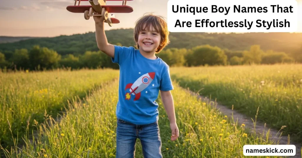 Unique Boy Names That Are Effortlessly Stylish