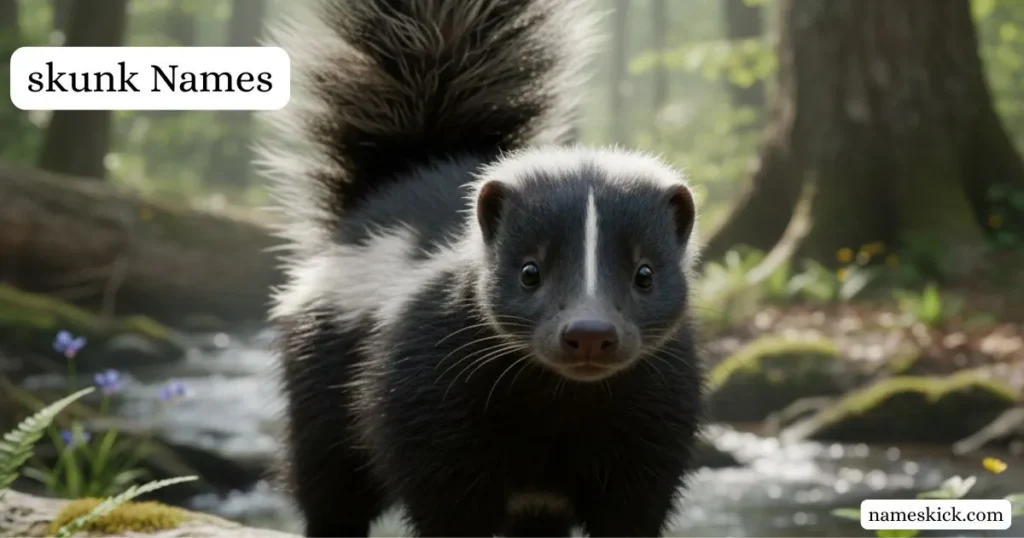 Best Skunk Names Catchy Ideas
