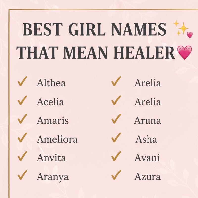 Baby girl name ideas inspired by light, wisdom, and restorative power.